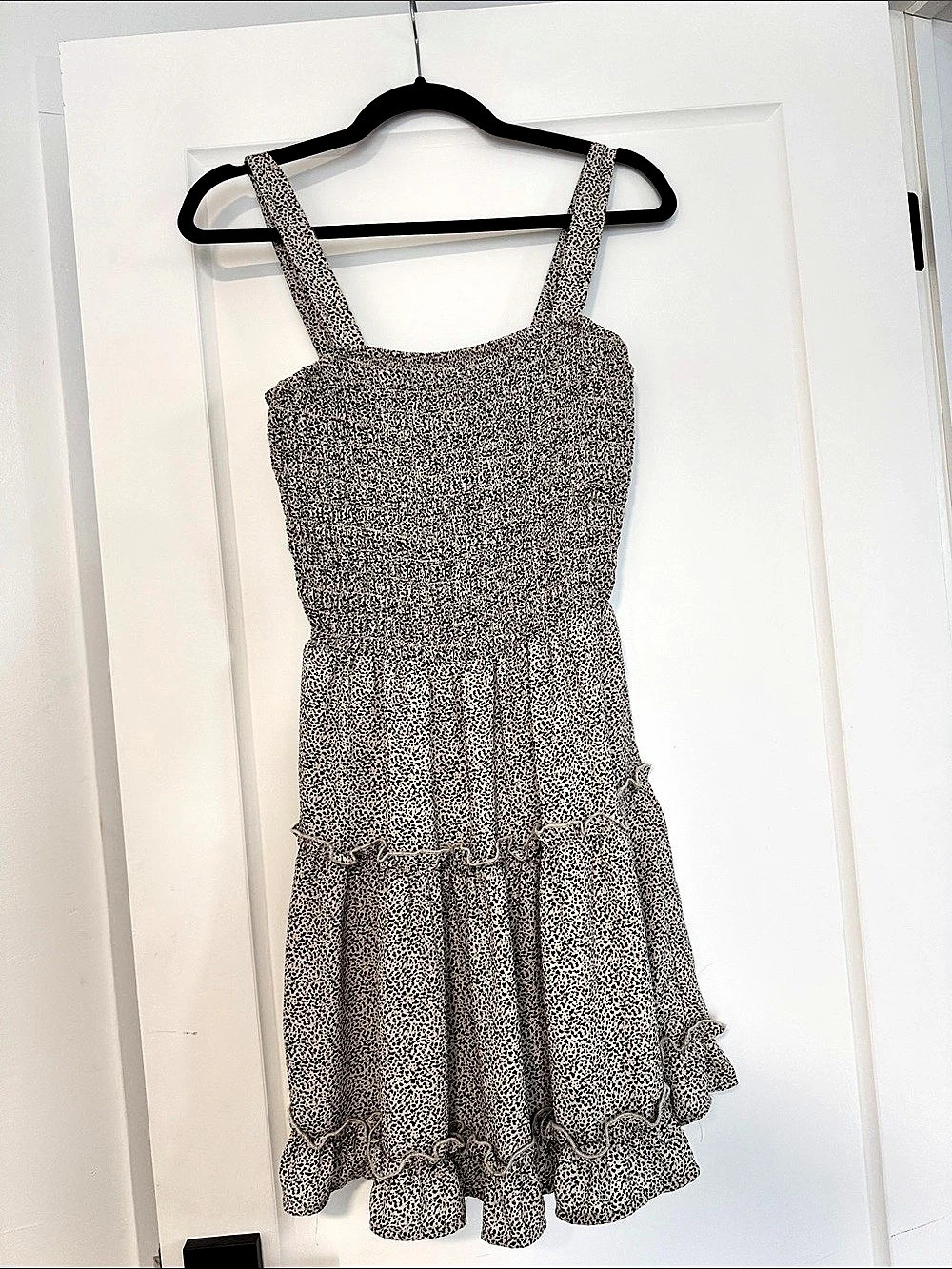Women's Black & White Mini Dress